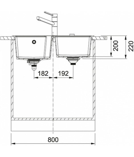 Кухонна мийка Franke Urban UBG 620-78 Фраграніт