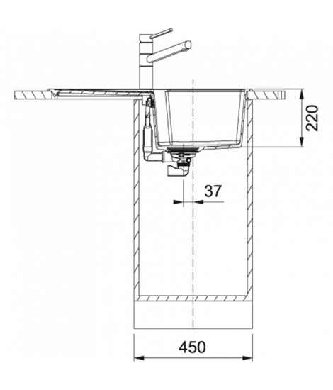 Кухонна мийка Franke Urban UBG 611-78 Фраграніт